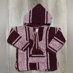 Mexican Baja Hoodie Pullover Sweater Mexico Size 2 Years